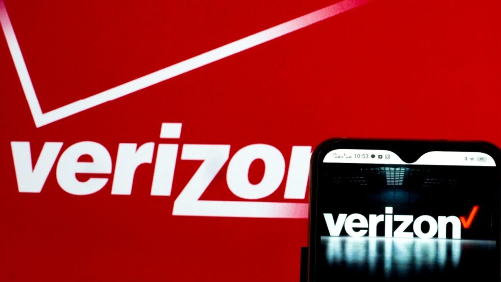 Verizon wireless phone sign
